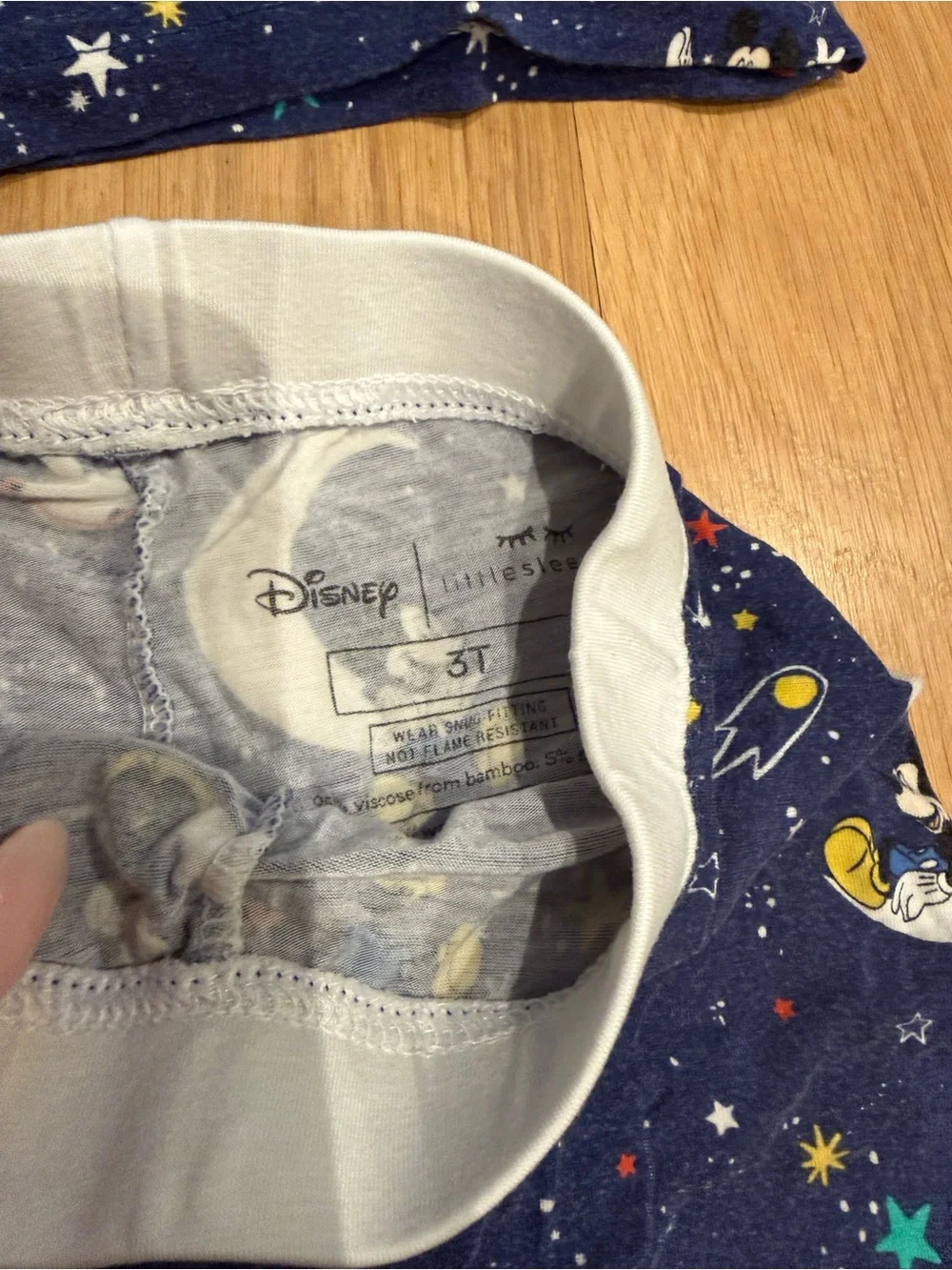 Little Sleepies Disney Navy Pajama Set